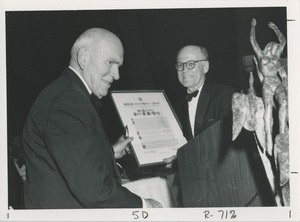 John J. McCloy presented with award