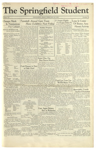The Springfield Student (vol. 15, no. 18) February 20, 1925