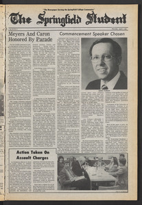 The Springfield Student (vol. 96, no. 20) Apr. 7, 1983