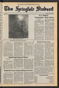 The Springfield Student (vol. 95, no. 14) Jan. 28, 1982