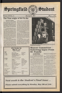 The Springfield Student (vol. 108, no. 23) May 5, 1994