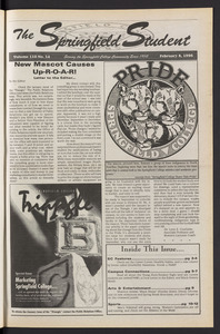 The Springfield Student (vol. 110, no. 14) Feb. 8, 1996