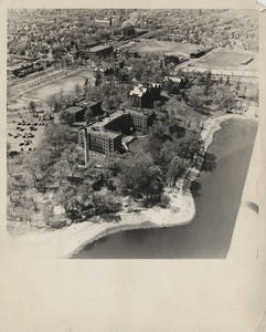 Aerial photograph of Springfield College