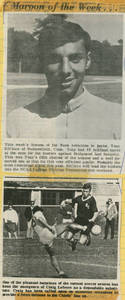 Men's soccer maroon of the week Tony DiCicco 1968