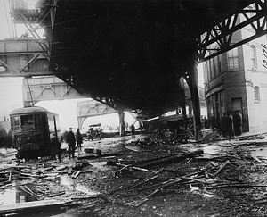 Molasses flood, destruction