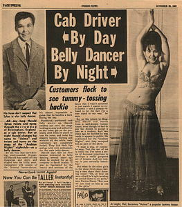 Cab Driver By Day Belly Dancer By Night