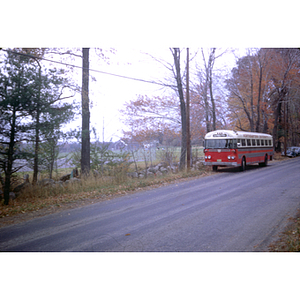 Bus enroute to Warren Center