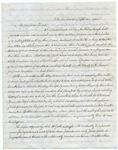 Letter from M. H. Beede to Samuel Boyd Tobey