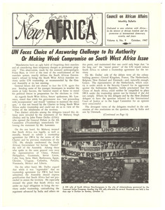 New Africa volume 6, number 9