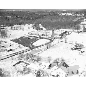 Dean S. Luce School, area view, Canton, MA