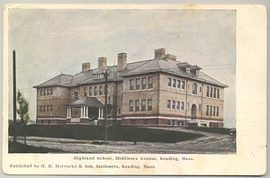 Highland School, Middlesex Avenue, Reading, Mass.