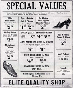 Elite Quality Shop, 1933