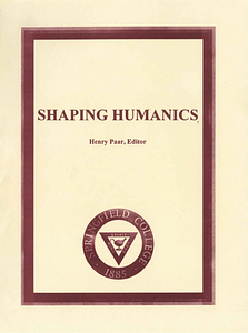 Shaping Humanics by Henry Paar (1999) - Digital Commonwealth