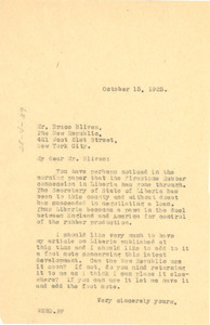 Letter from W. E. B. Du Bois to The New Republic
