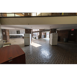 Harriet Tubman House atrium ground floor facing northeast