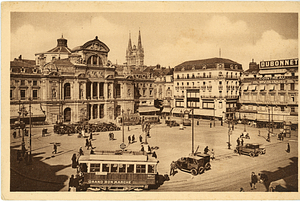Postcard: 36. - Angers - La Place du Ralliement