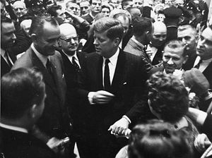 LBJ, JFK and John A. Volpe