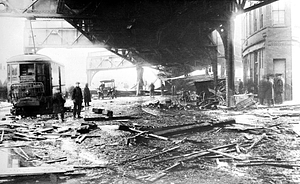 Molasses flood, destruction