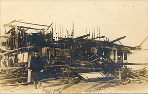 [Ruins of First Congregational Church, Reading, MA]