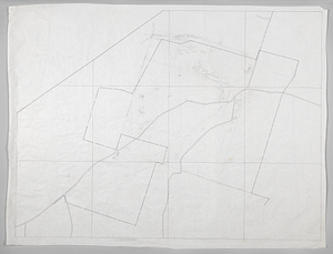 Eastern Hopkins Memorial Forest archeological field survey map