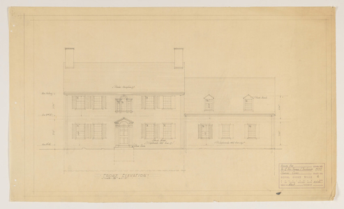 Thomas S. Buchanan house, Sharon, Conn.