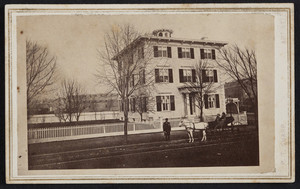 Unidentified House with Carriage In Front, Providence, R.I.