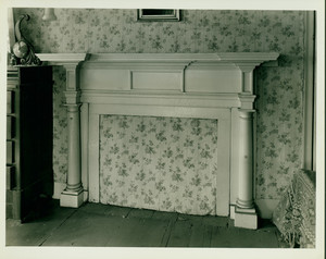 Fireplace, Martha Parsons House, Revere, Mass., undated