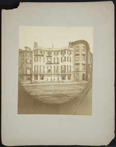Exterior view of houses, 54-55 Beacon Street, Boston, Mass., 1890s