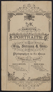 Envelope for Wm. Notman & Son, photographers to the Queen, tablette portraits, 19 Bleury Street, Montréal, Canada, undated