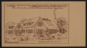 Trade card for Frank Chouteau Brown, architect, No. 9 Mount Vernon Square, Boston, Mass., August 1, 1927