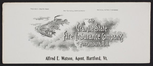 Trade cards for The Granite State Fire Insurance Company of Portsmouth, New Hampshire, undated
