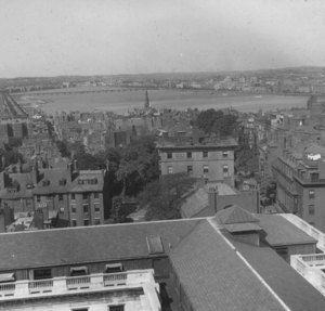 "View over Boston, W.S.W. from State House"