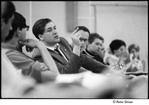 National Student Association Congress: man speaking from audience