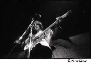 The Byrds and Flying Burrito Brothers performing at the Boston Tea Party: Gram Parsons on guitar