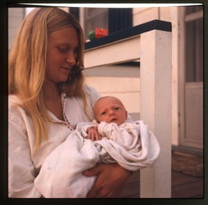 Janice Frey and baby Sequoya