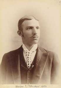 Boyer L. Shimer, class of 1888