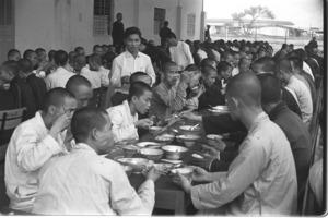 Lunch for 200 monks at the Buddhist National Shrine.