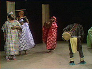 The Art of Black Dance and Music perform dances from the harvest festival Kwanzaa