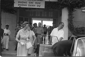 CIA chief Peer Dasilva and Embassy counsellor Fred Flot; Saigon.