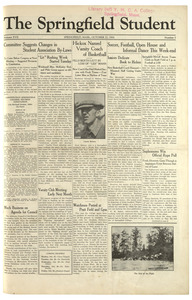 The Springfield Student (vol. 17, no. 03) October 22, 1926