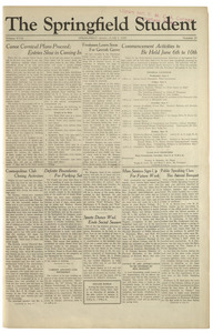 The Springfield Student (vol. 18, no. 29) June 1, 1928