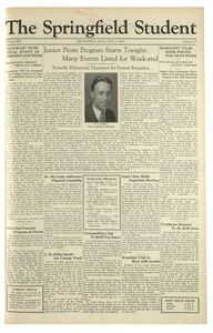 The Springfield Student (vol. 19, no. 25) May 3, 1929