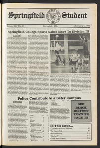 The Springfield Student (vol. 107, no. 13) Feb. 4, 1993