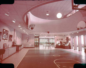 Original Gym Replica in Basketball Hall of Fame, 1968