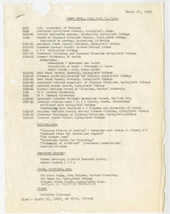 Elmer Berry timeline documents