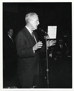 Unidentified man at an Irish American celebration