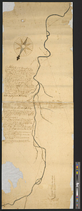 A map or draft of a certain tract and parcell of arable and low land of Collo. Henry Beekman being situate & lying within the limitts and bounds of the township of Rochester in the county of Ulster and province of New York on the north & west side of said town on a certain place called by the Indians Nasoosincks...