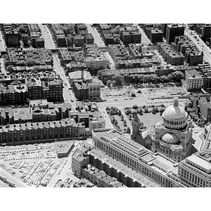 Back Bay, Christian Science Church and the area, Boston, MA