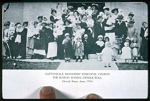 Cliftondale Methodist Episcopal Church, the Sunday School Cradle Roll