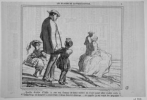 - Quelle diable d'idée a eue ma femme de nous mettre en route pour aller rendre visite à Mr. Guillocheau qui demeure à deux lieues et demie de notre château....... on appelle ça un voisin de campagne!!....